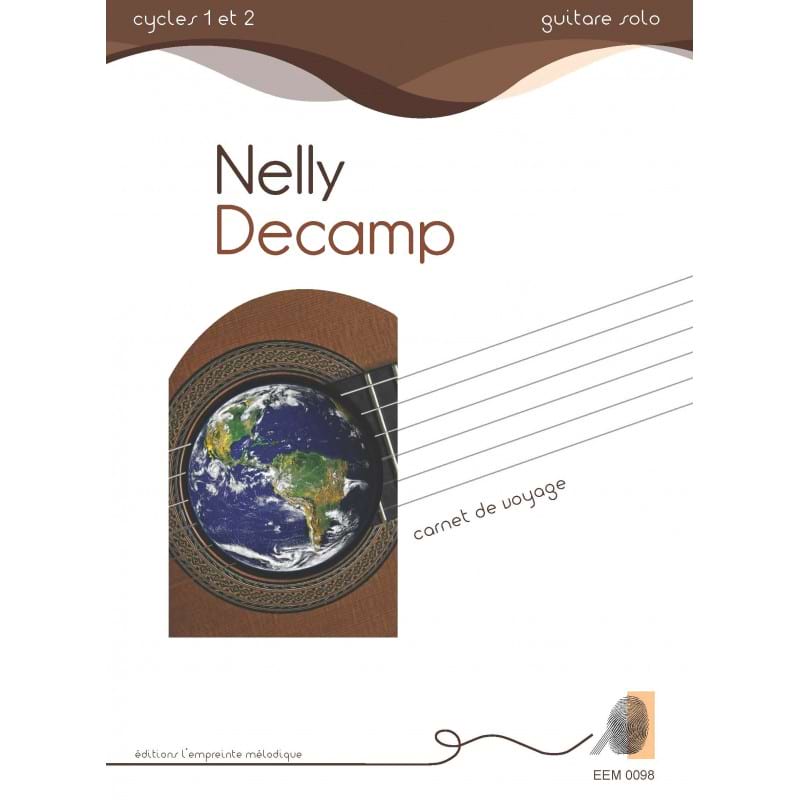Carnet de Voyage - Nelly Decamp - Partition - Guitare
