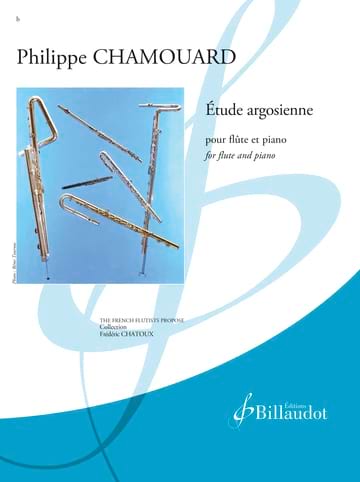 Etude argosienne - Philippe Chamouard - Partition - Flûte traversière