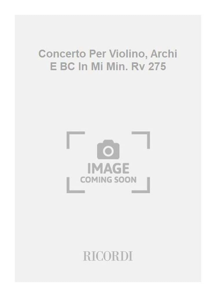 Concerto en mi min. - F. 1 n° 220 - Partitura - VIVALDI - Partition