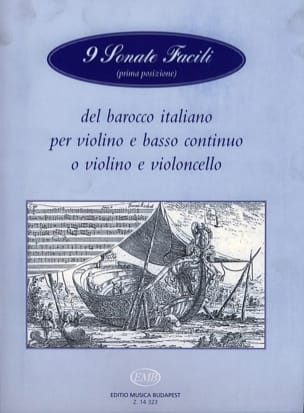 9 Sonate facili del baroco italiano - Violon - Arpad Pejtsik