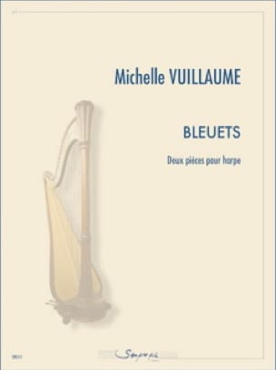 Bleuets - Harpe Michelle Vuillaume Partition Harpe