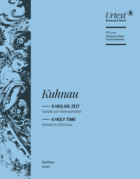 O Heilige Zeit, Cantate Johann Kuhnau Partition Grand format
