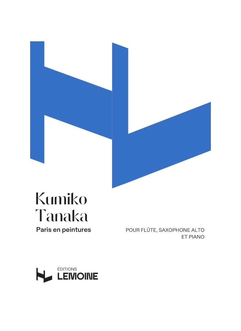 Paris en peintures Kumiko Tanaka Partition Trios