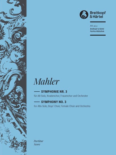 Symphony No. 3 MAHLER Partition Grand format