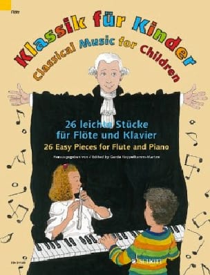 Klassik für Kinder - Flûte et Piano Partition Flûte traversière