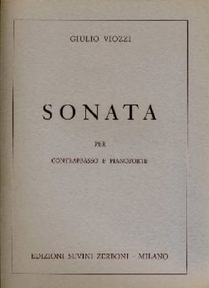 Sonata - Contrebasse Giulio Viozzi Partition Contrebasse