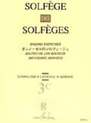 Volume 3C - S/A - Solfège des Solfèges Lavignac Partition Solfèges