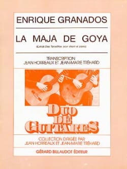 La Maja de Goya - 2 guitares GRANADOS Partition Guitare