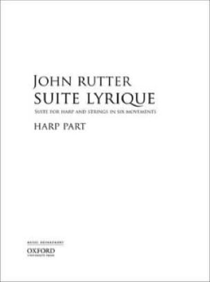 Suite Lyrique - Partie Harpe RUTTER Partition