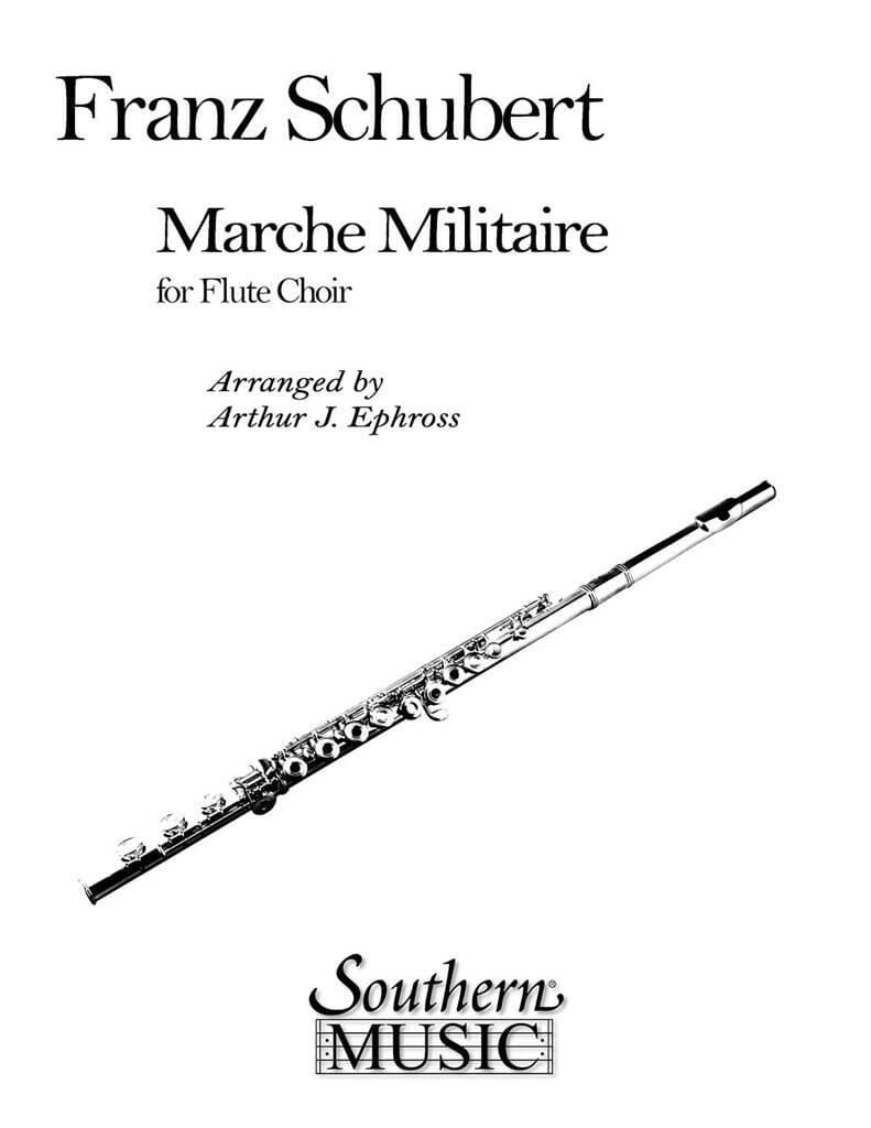 Marche militaire op. 51 n° 1 - Flute choir - SCHUBERT - Partition