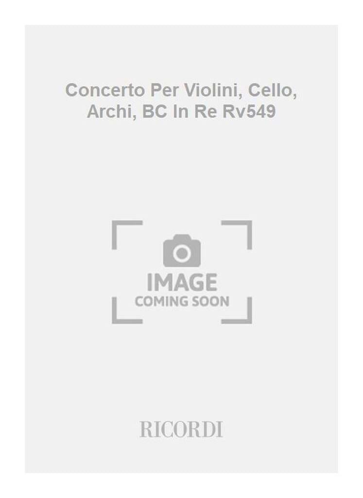 Concerto en RĂ© Maj. - F. 4 N° 7 - Score VIVALDI Partition Grand format