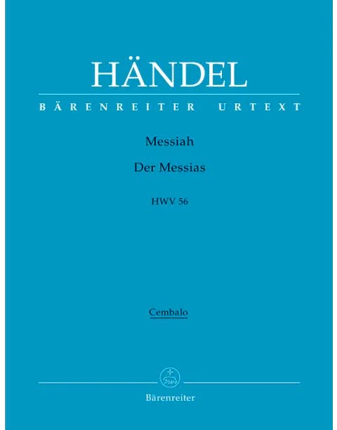 Messiah HWV 56 HAENDEL Partition MATÉRIELS D'ORCHESTRE