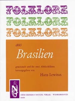 Folklore aus Brasilien - 2 Altblockflöten - Traditionnels - Partition