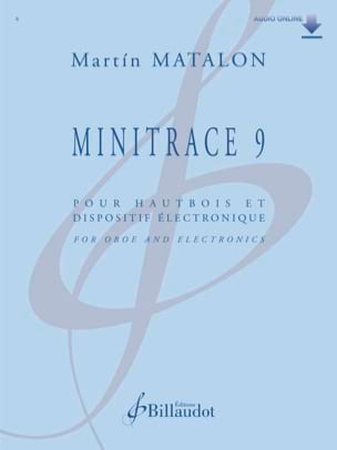 Minitrace 9 Martin Matalon Partition Hautbois