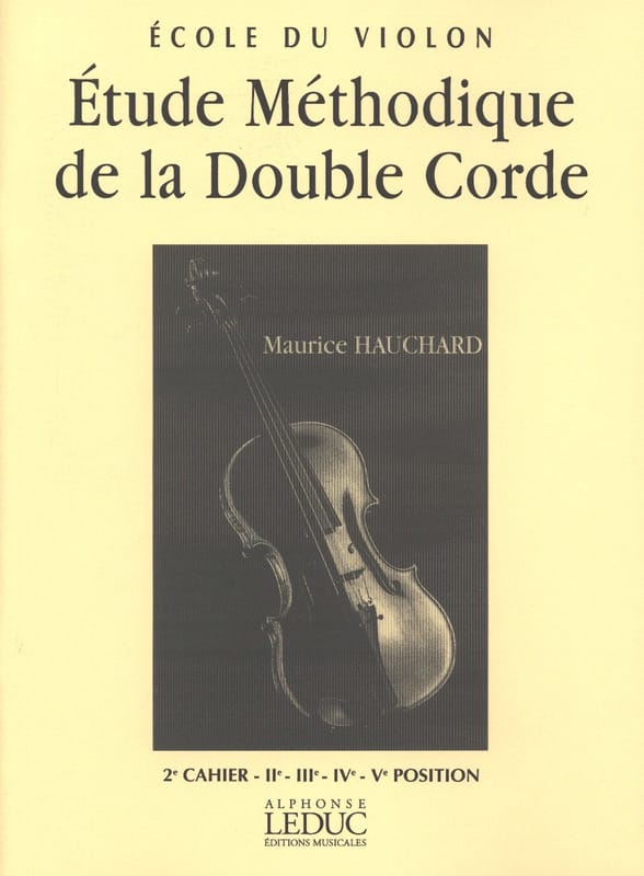 Etude Méthodique de la Double Corde Volume 2 - Maurice Hauchard