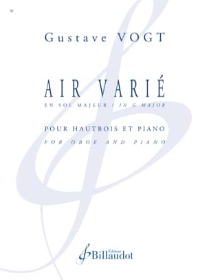 Air Varié - Hautbois Gustave Vogt Partition Hautbois