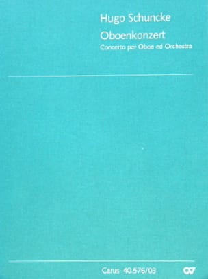 Concerto - Haubois - Hugo Schuncke - Partition