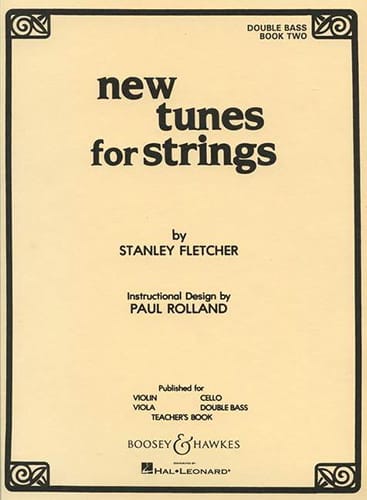 New Tunes For String Volume 2 Stanley Fletcher Partition Contrebasse