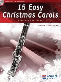 15 Easy Christmas Carols - Clarinet and piano - Noëls - Partition