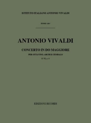Concerto en Do Maj. - F. 6 n° 5 - Partitur - VIVALDI - Partition