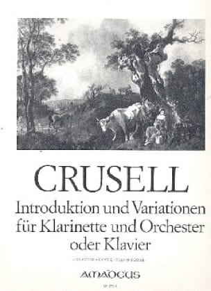 Introduction et Variation - Clarinette - Bernhard Henrik Crusell