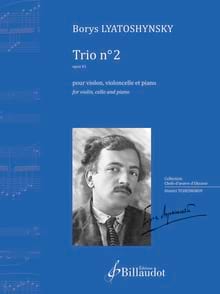 Trio n°2, op. 41 Borys Lyatoshynsky Partition Trios