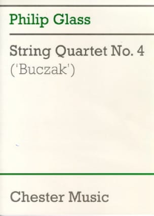 String quartett n° 4 - Score - GLASS - Partition - Grand format