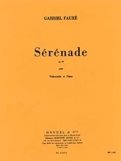 Sérénade op. 98 FAURÉ Partition Violoncelle