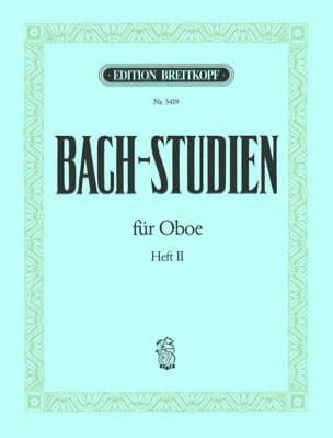 Bach-Studien für Oboe - Heft 2 BACH Partition Hautbois