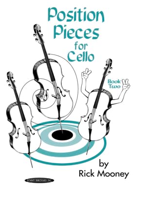 Position pieces for Cello - Book 2 Rick Mooney Partition Violoncelle