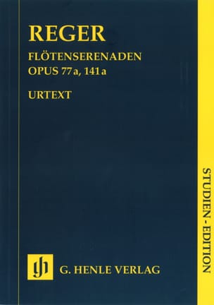 Flötenserenaden op. 77a, 141a - Partitur - Max Reger - Partition