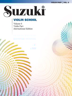 Violin School Vol.6 - Violin Part SUZUKI Partition Violon