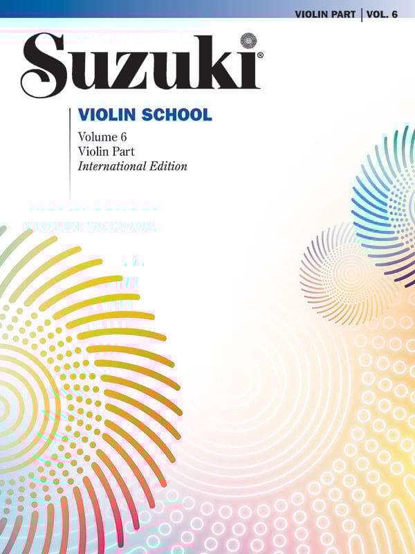 Violin School Vol.6 - Violin Part SUZUKI Partition Violon