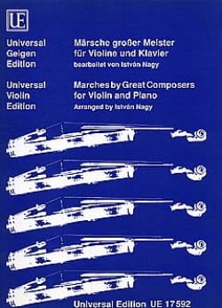 Märsche grosser Meister Istvan Nagy Partition Violon