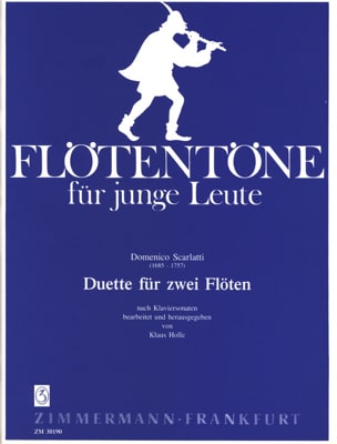 Duette für 2 Flöten SCARLATTI Partition Flûte traversière