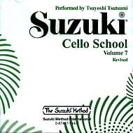 Cello School Vol.7 - CD Seul SUZUKI Partition Violoncelle