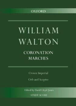 Coronation Marches William Walton Partition Grand format
