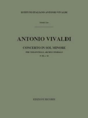 Concerto en sol min. - F. 6 n° 13 La Notte - Partitura - VIVALDI