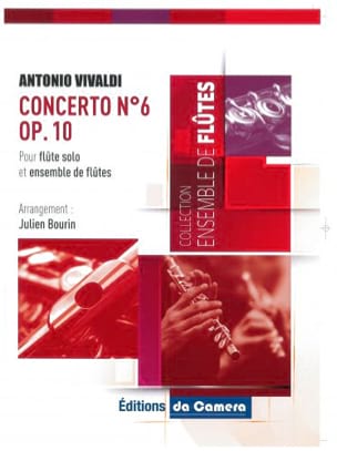 Concerto op. 10 n° 6 - Ensemble de Flûtes - VIVALDI - Partition
