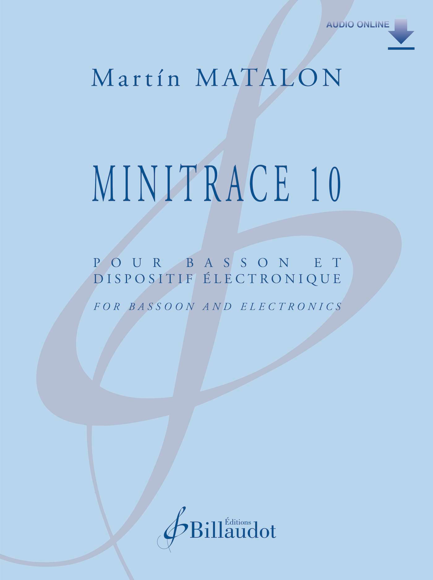 Minitrace 10 Martin Matalon Partition Basson