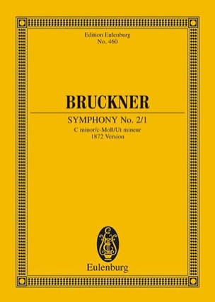 Symphonie N°2/1 en Ut Mineur BRUCKNER Partition Petit format