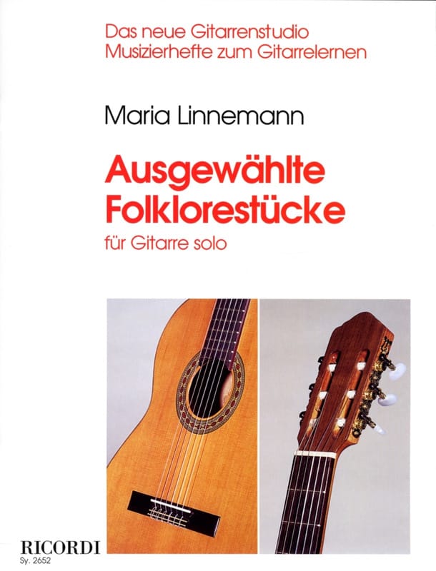 Ausgewählte Folklorestücke - Maria Linnemann - Partition - Guitare