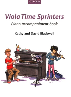 Viola Time Sprinters - Piano accompaniment book Partition Alto