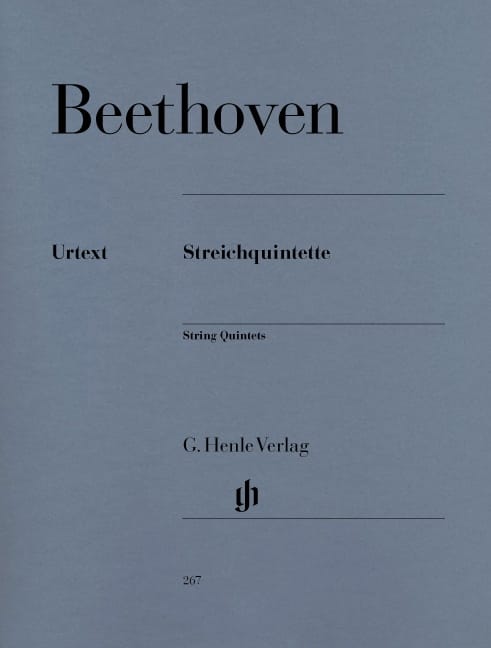 Quintettes à cordes BEETHOVEN Partition Quintettes