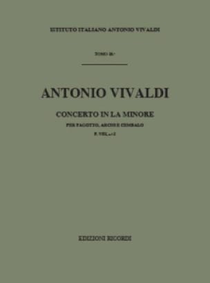 Concerto en la min. - F. 8 N°2 - Conducteur - VIVALDI - Partition