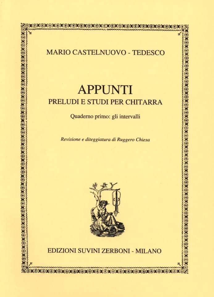 Appunti : Quaderno 1 : gli intervalli - Mario Castelnuovo-Tedesco