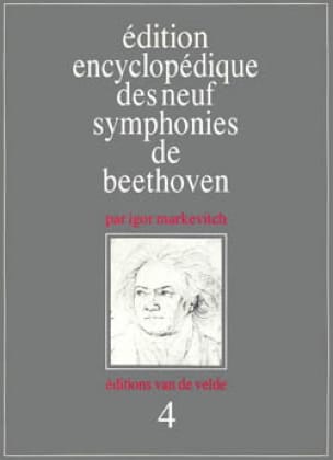 Symphonie N° 4 - Conducteur BEETHOVEN Partition Grand format