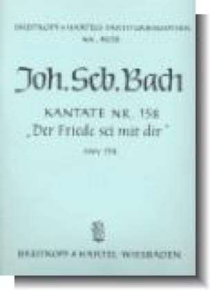 Kantate 158 Der Friede sei mit dir - Conducteur - BACH - Partition