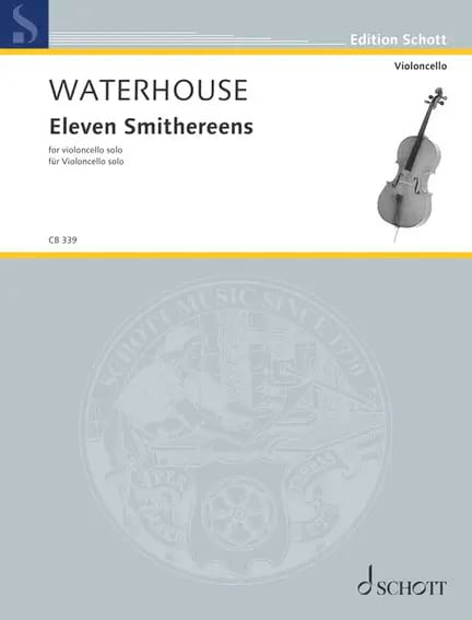 Eleven Smithereens Graham Waterhouse Partition Violoncelle
