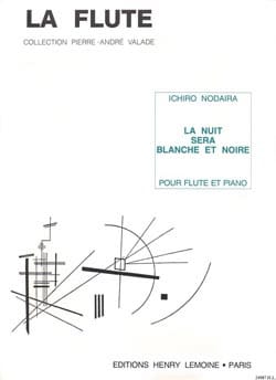 La nuit sera blanche et noire - Ichiro Nodaira - Partition